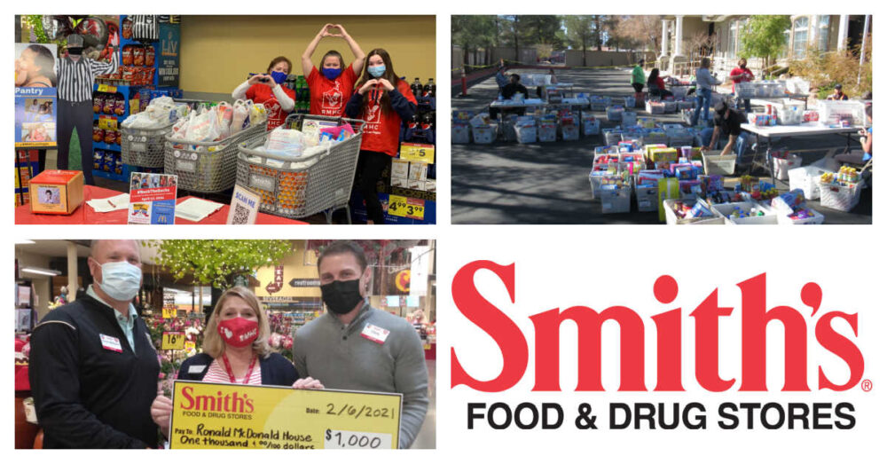 8 tons of food donated to Ronald McDonald House by Smith's Shoppers