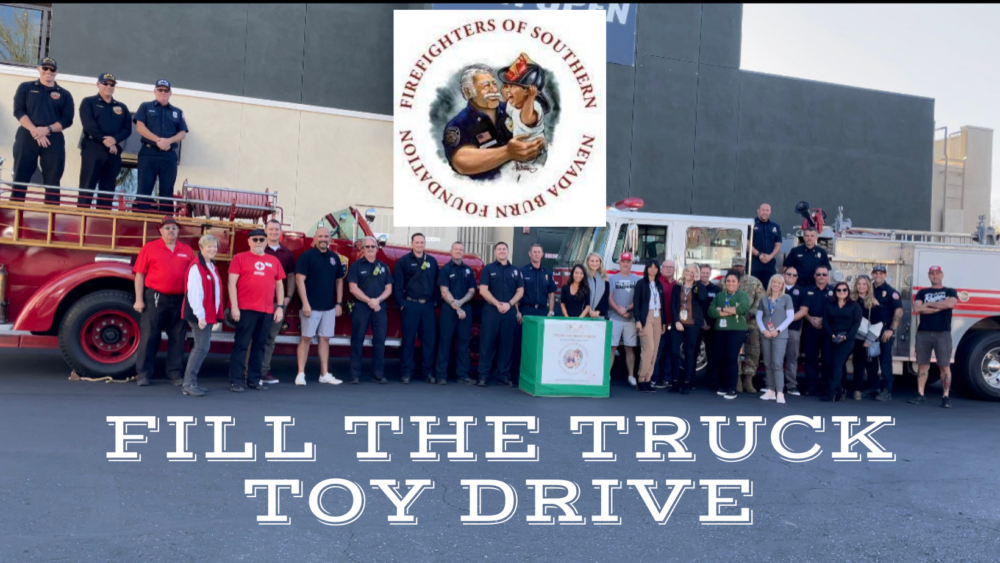Firefighters of Southern Nevada Burn Foundation Kick-off 'Fill The Fire Truck' Toy Drive