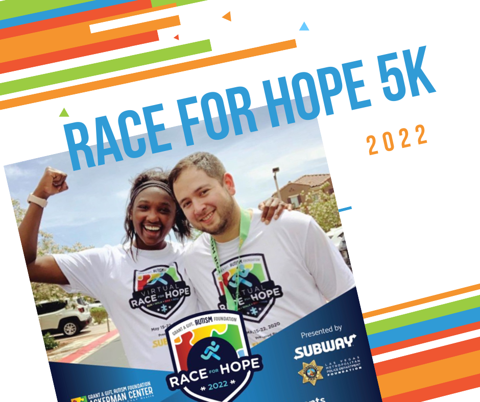 RACE FOR HOPE 5K Will Benefit Children and Families Living With Autism