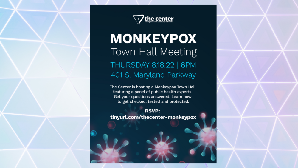 Monkeypox Town Hall at The Center on August 18, 2022
