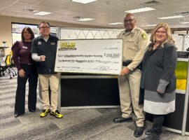 Las Vegas Metro Police Foundation Receives $250K Donation From Dollar Loan Center