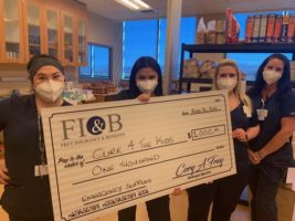 Frey Insurance & Benefits Donated Funds to Cure 4 The Kids Foundation