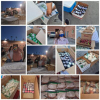 500 Projects of Love Oct dinner with our homeless friends 10.10.2020