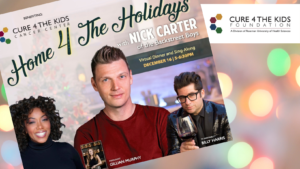Nick Carter & Cure 4 The Kids Foundation Team Up For Virtual Celebrity Holiday Cooking Experience and Sing-Along