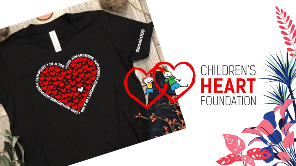 Children's Heart Foundation Debuts Limited Edition T-Shirt And February Events