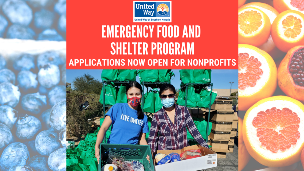 $5 Million In Emergency Food and Shelter Funding Available to Local Nonprofit & Government Organizations
