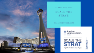 American Lung Association in Nevada’s Scale The STRAT returns February 27, 2022