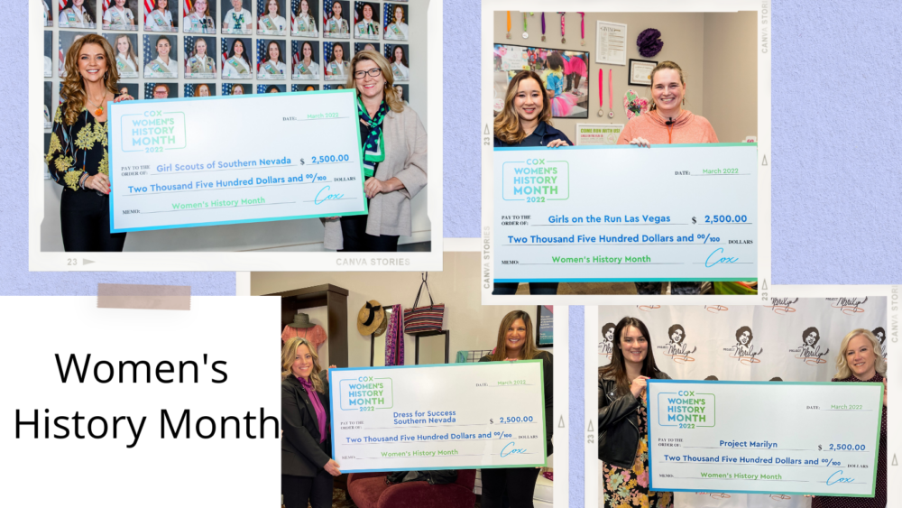Cox Celebrates Women's History Month With Donations to Southern Nevada Nonprofits
