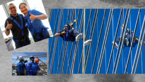 Credit One Bank Employees Rappel 16 Stories To Support Junior Achievement of Southern Nevada