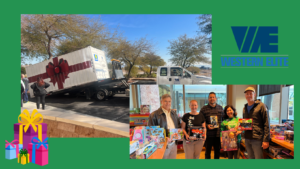 Western Elite Delivers More Than 1,200 Toys to Cure 4 The Kids Foundation