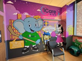 1Care Kids & LeapFrog Pediatric Home Care Reveal New Themed Exam Room at Cure 4 The Kids Foundation