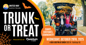 United Way of Southern Nevada Announces First-Ever Trunk or Treat Event on October 29