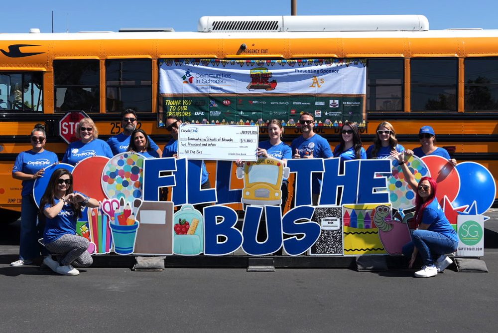 Credit One Bank Donates Supplies and $5,050 to Support Southern Nevada Students